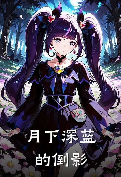 月下深蓝的倒影